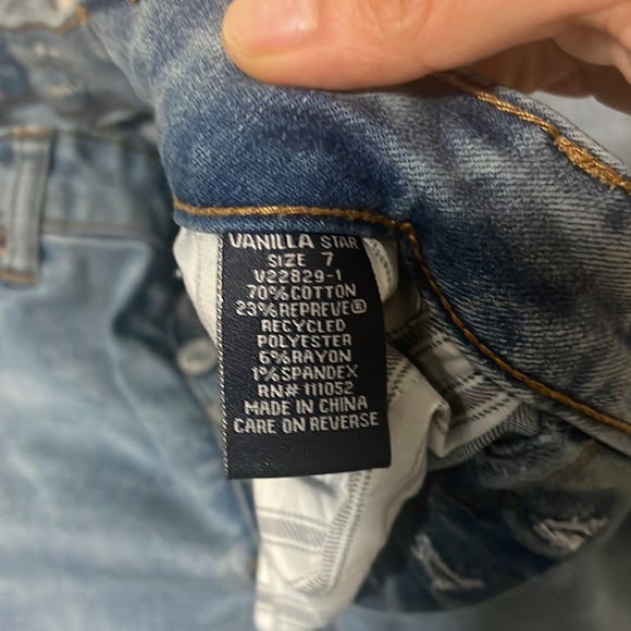 Light denim wash high waist jeans - Picture 6 of 6